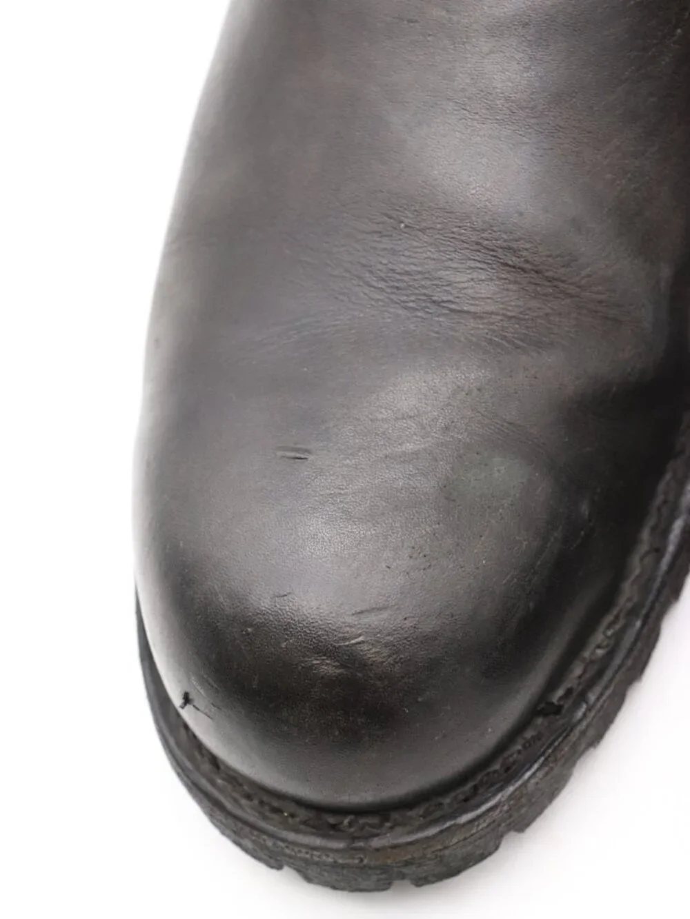 Red Wing Engineer Boots 988 Men's Size 11.5 D Steel Toe Vibram Black Leather
